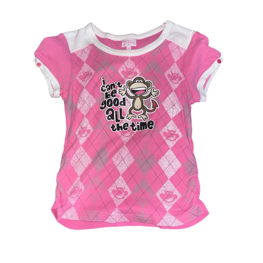 y2k monkey baby tee
